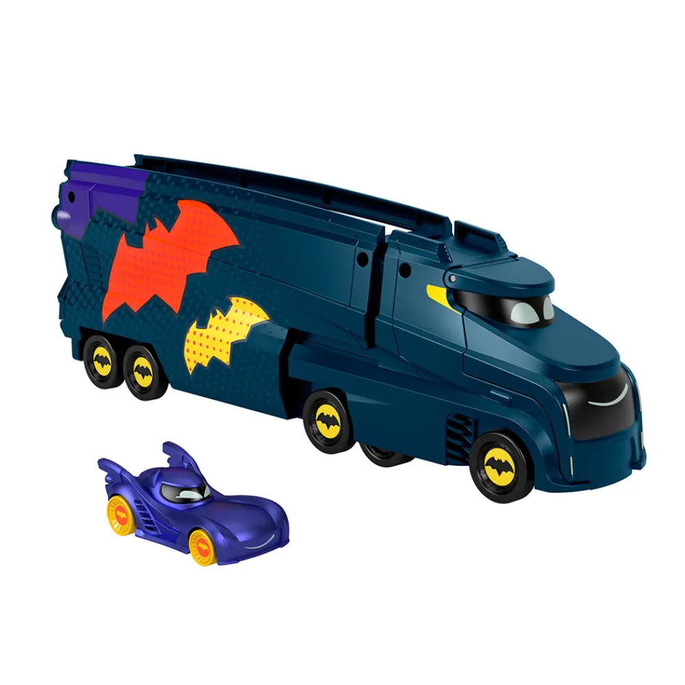 Fisher-Price Lastebil, Gravemaskin Og Traktor | Lekebiler>Batwheels Bat Big Rig Hauler