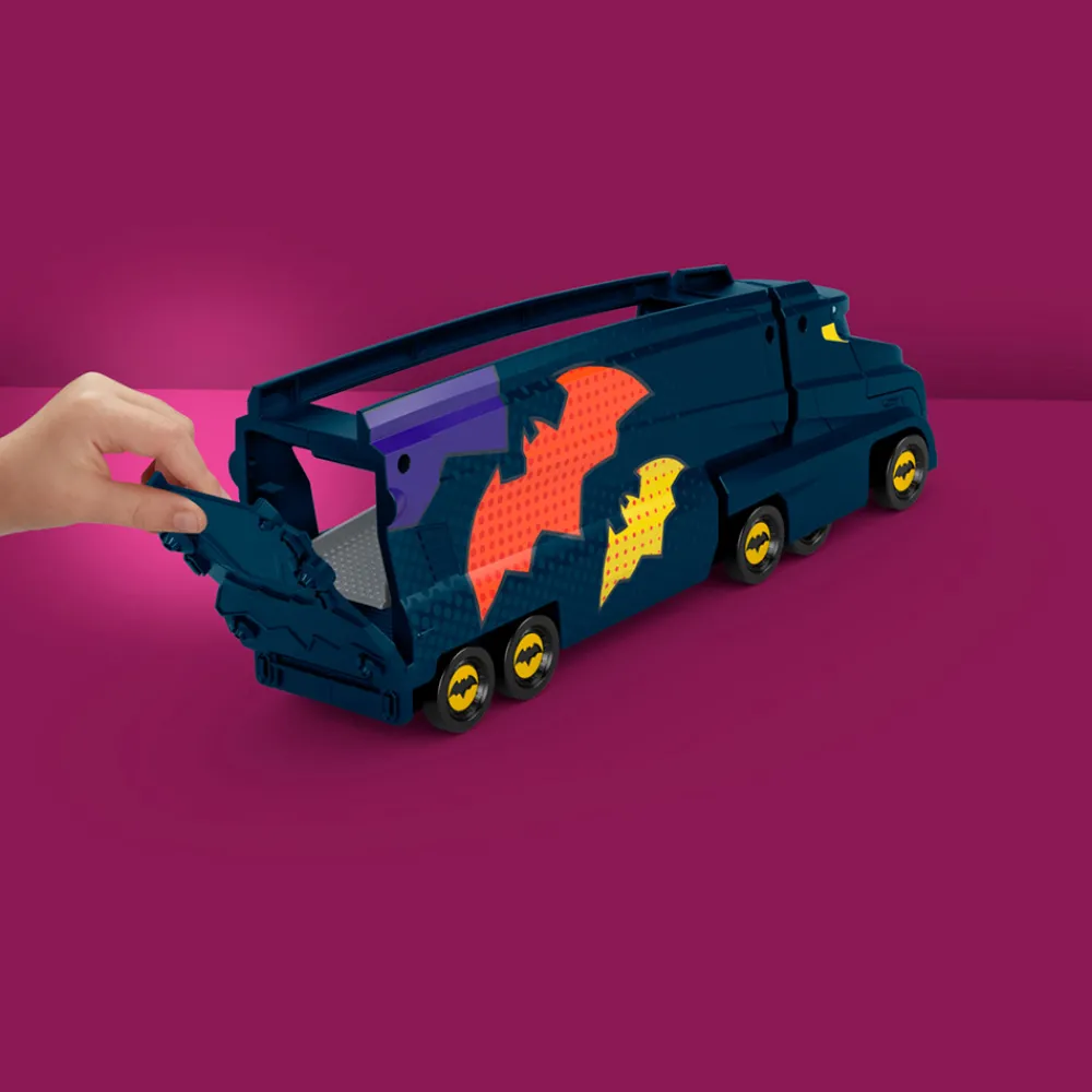 Fisher-Price Lastebil, Gravemaskin Og Traktor | Lekebiler>Batwheels Bat Big Rig Hauler
