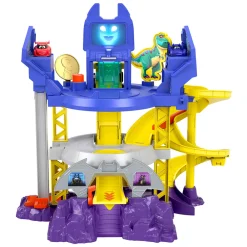 Fisher-Price Radiostyrt Bil Og Baner | Dc>Batwheels Launch & Race Batcave