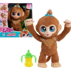 FurReal Interaktive Kosedyr>Peanut The Playful Monkey 40cm