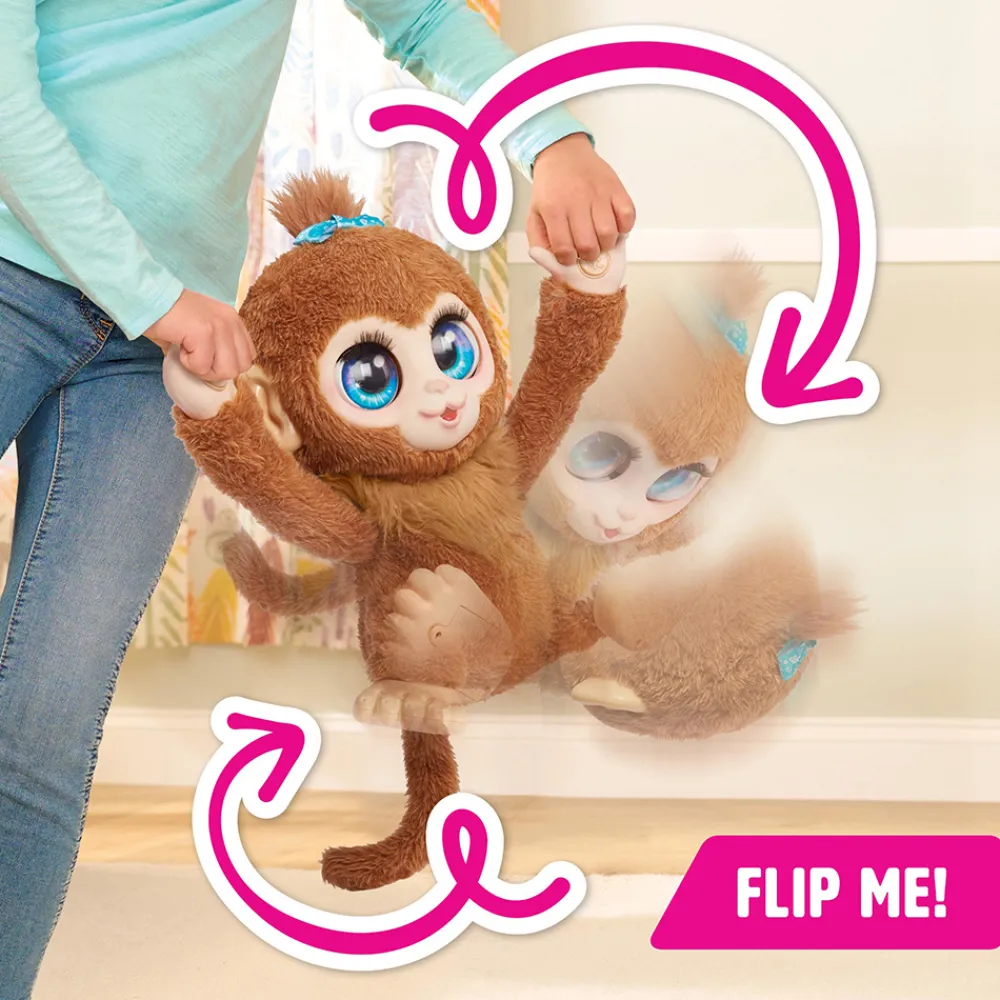 FurReal Interaktive Kosedyr>Peanut The Playful Monkey 40cm