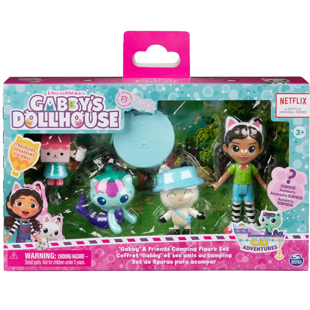 Gabby's Dollhouse Gabby's Dukkehus>Friends Camping Figure set