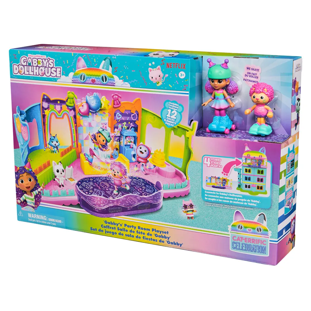 Gabby's Dollhouse Gabby's Dukkehus>Rooftop Roller Party Playset