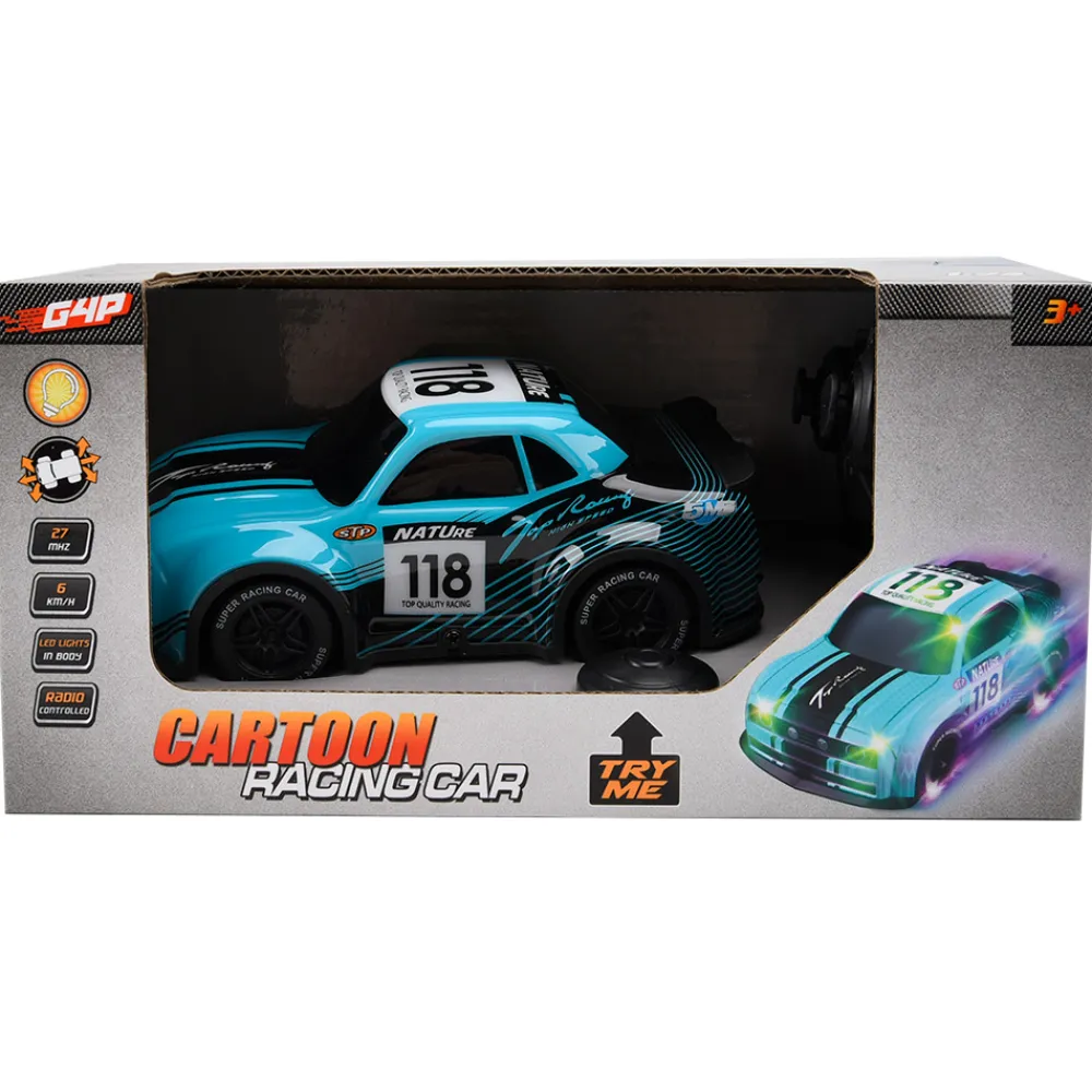 G4P Tekniske Leker | Radiostyrt Bil Og Baner>1:28 Cartoon Racing