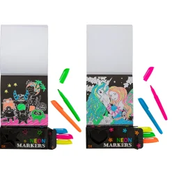 Grafix Male- Og Aktivitetsbøker>- Fargebok m/neon tusj