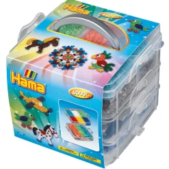 Hama Perler Og Perlesett>Midi Liten boks 6000 stk.