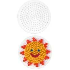Hama Perler Og Perlesett>Midi Pegboard Small Round
