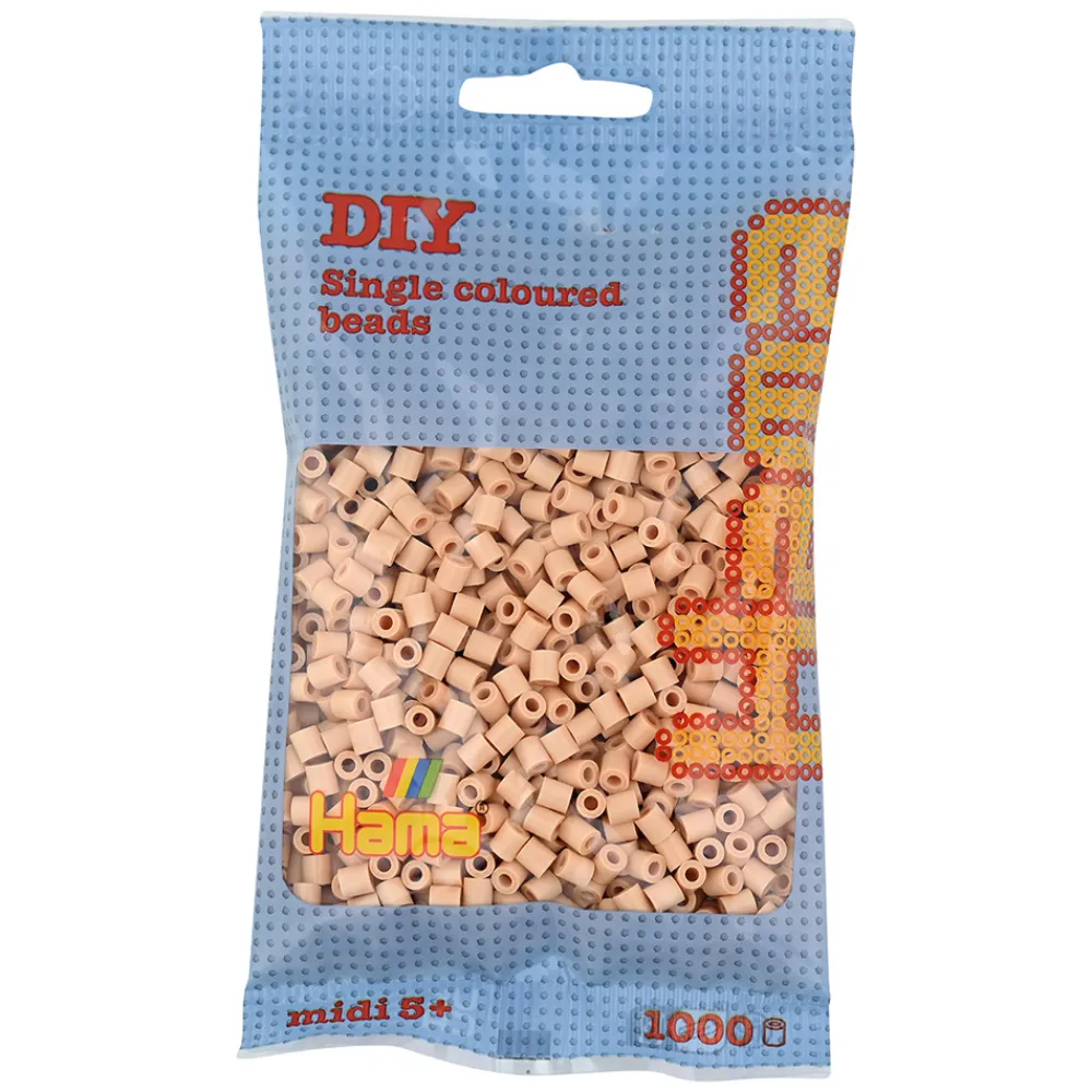Hama Perler Og Perlesett>Midi perler 1000 stk. Beige