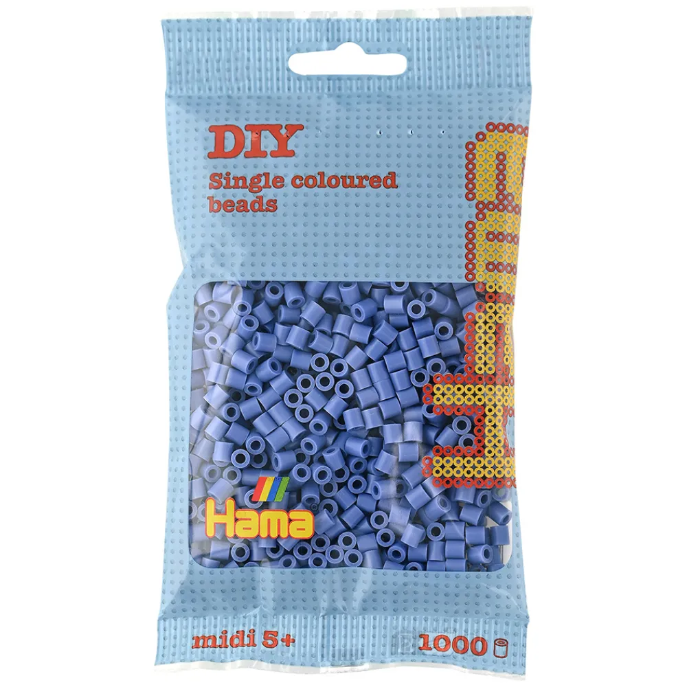 Hama Perler Og Perlesett>Midi perler 1000 stk. Lavendel