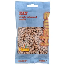Hama Perler Og Perlesett>Midi perler 1000 stk. Lys Nougat