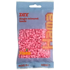 Hama Perler Og Perlesett>Midi perler 1000 stk. Rosa