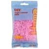 Hama Perler Og Perlesett>Midi perler 1000 stk. Transparent rosa
