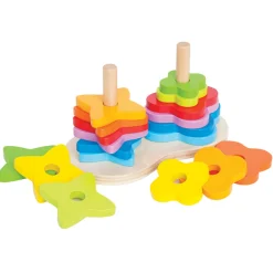 Hape Aktivitetsleker>Dobbel Regnbue Stable Sett