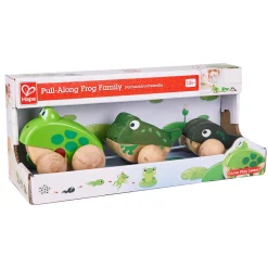 Hape Gå- Og Trekkeleker>Pull Along Frog Family