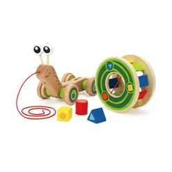 Hape Gå- Og Trekkeleker | Aktivitetsleker>Walk-A-Long Snail