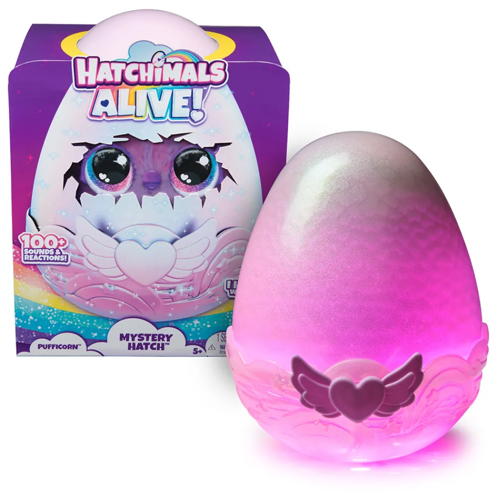 Hatchimals Alive Fidgets Og Småleker | Interaktive Kosedyr>Mystery Hatch Pufficorn