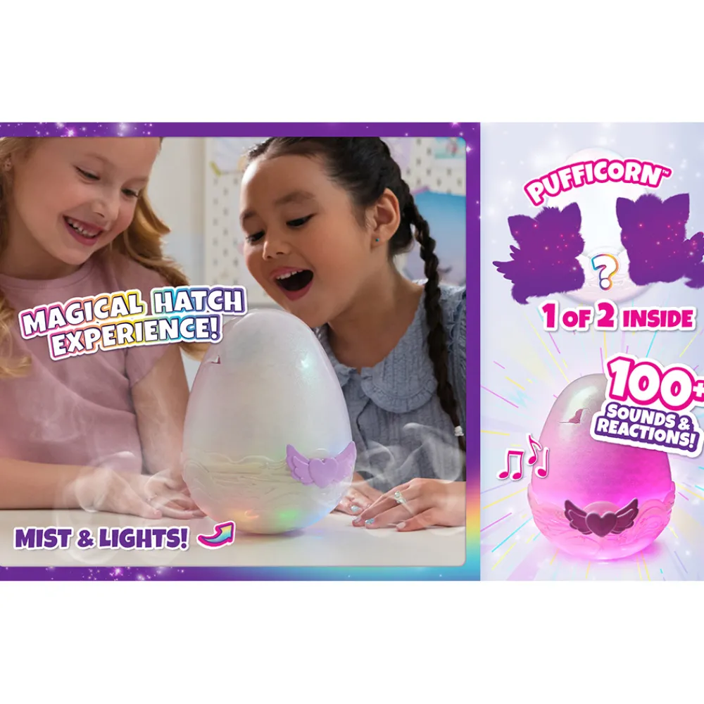 Hatchimals Alive Fidgets Og Småleker | Interaktive Kosedyr>Mystery Hatch Pufficorn