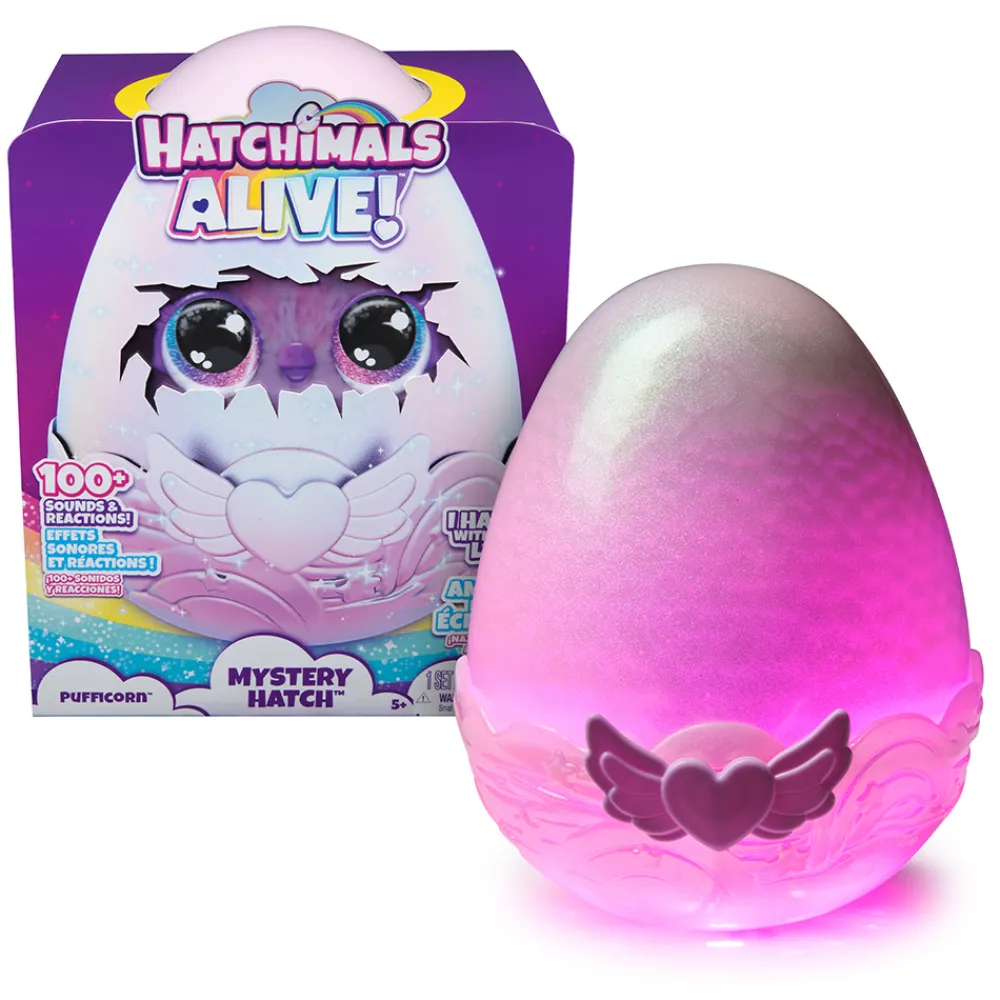 Hatchimals Alive Fidgets Og Småleker | Interaktive Kosedyr>Mystery Hatch Pufficorn