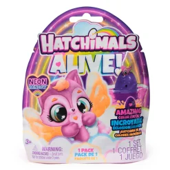 Hatchimals Alive Fidgets Og Småleker>Neon Rainbow 1-pk