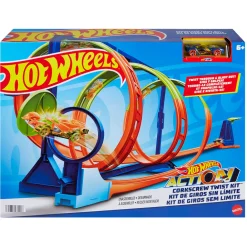 Hot Wheels Radiostyrt Bil Og Baner>Action Corckcrew Twist