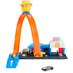 Hot Wheels Radiostyrt Bil Og Baner | Lekebiler>City Super Police Station