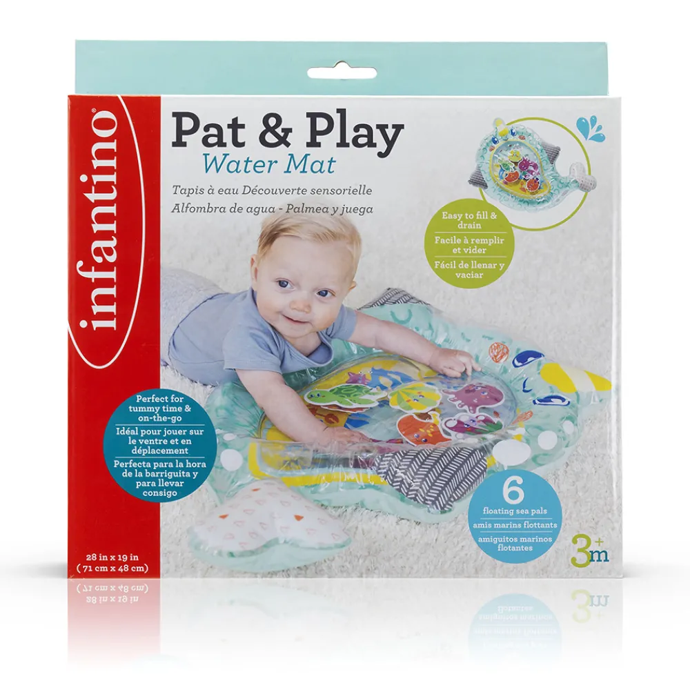 Infantino Aktivitetsleker>- Lekematte m/vann 71x48cm