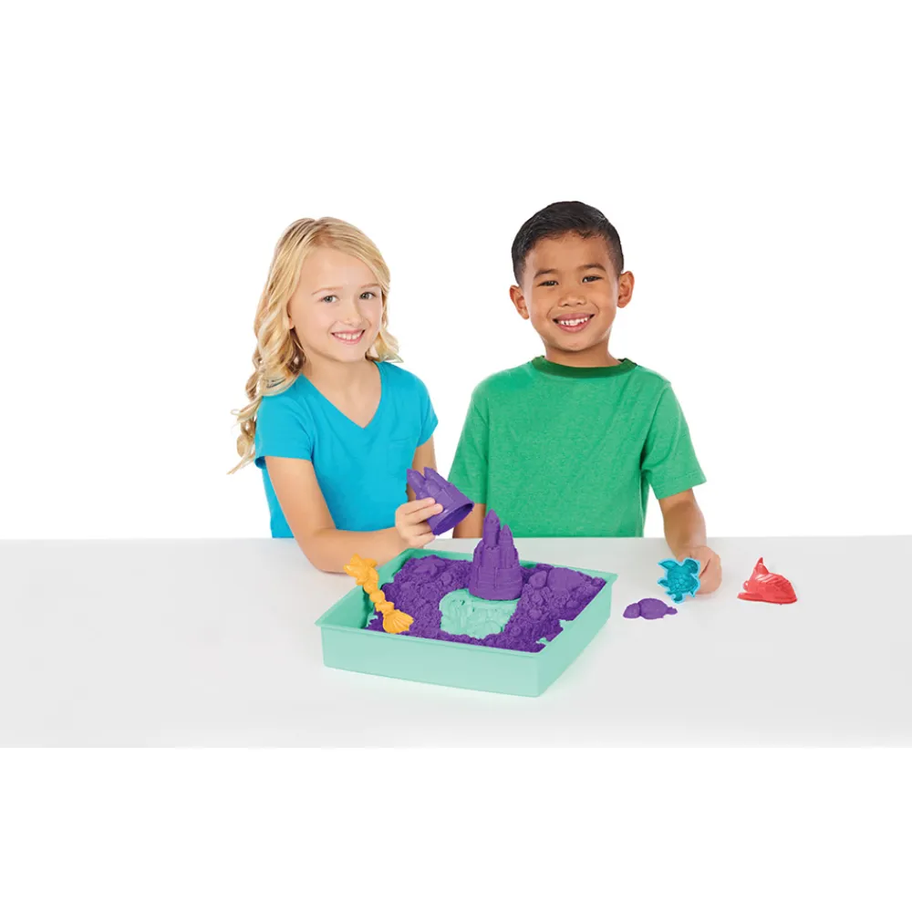 Kinetic Sand Diy Og Hobby>Sandbox Set - Lilla