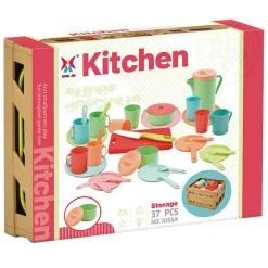 RINGO Hus Og Hjem>Kitchen Koppesett i kurv 37 deler