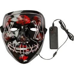 RINGO Tilbehør Og Dekor | Kostymer>Led Mask Horror White