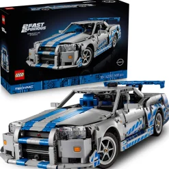 LEGO Lego Technic | Lego Nyheter>42210 2 Fast 2 Furious Nissan Skyline GT-R (R34)-bil
