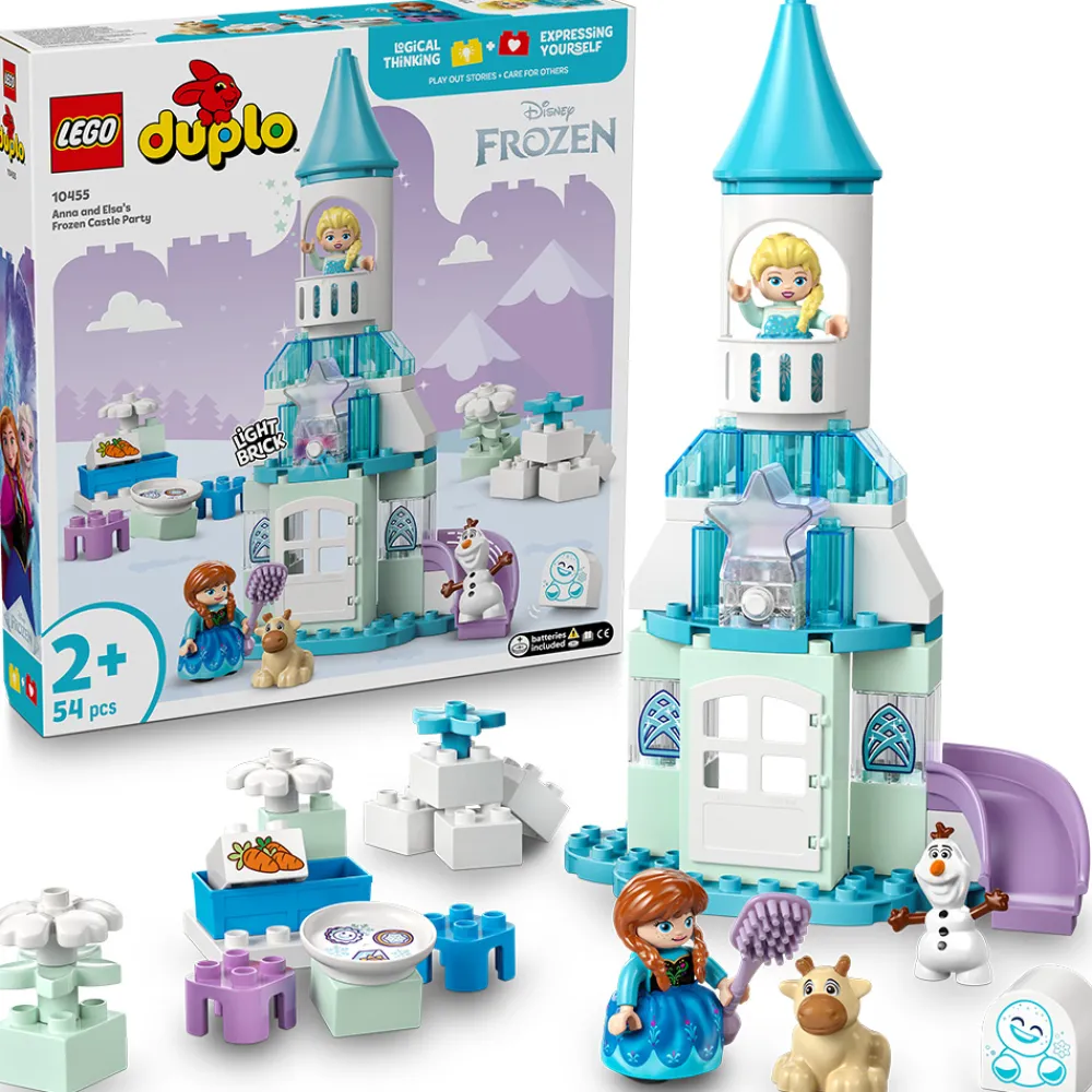 LEGO Lego Duplo | Lego Nyheter>10455 Anna og Elsas frostige slottsfest