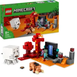 LEGO Lego Minecraft>21255 Bakholdsangrep ved underverdenportalen