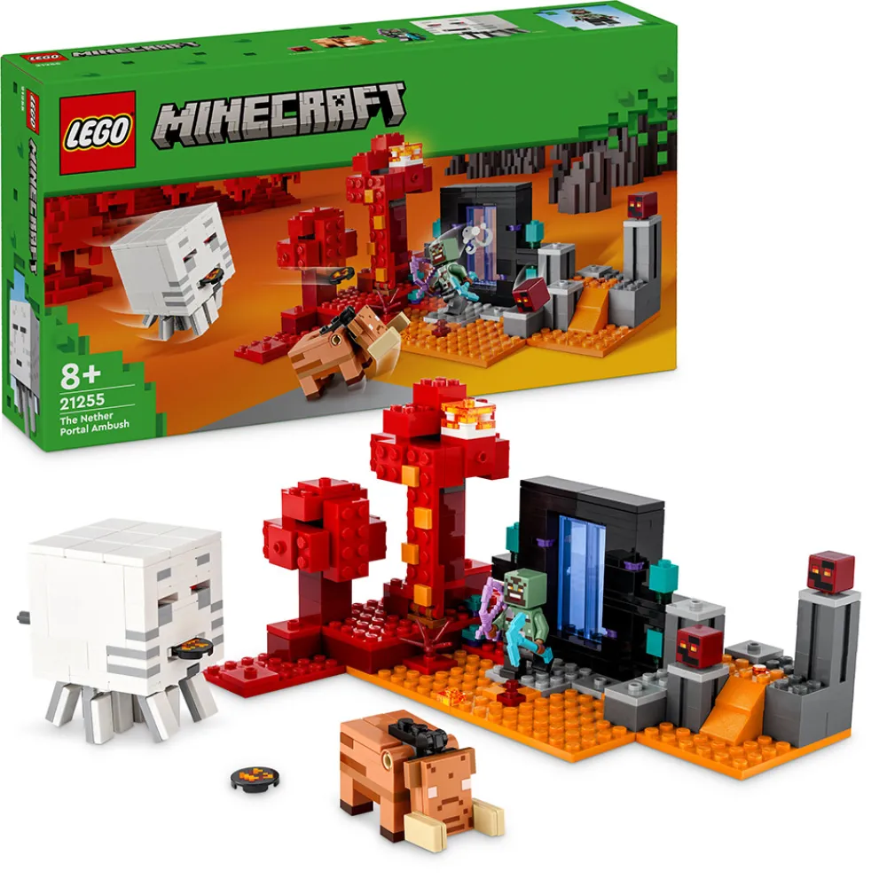 LEGO Lego Minecraft>21255 Bakholdsangrep ved underverdenportalen