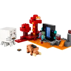 LEGO Lego Minecraft>21255 Bakholdsangrep ved underverdenportalen