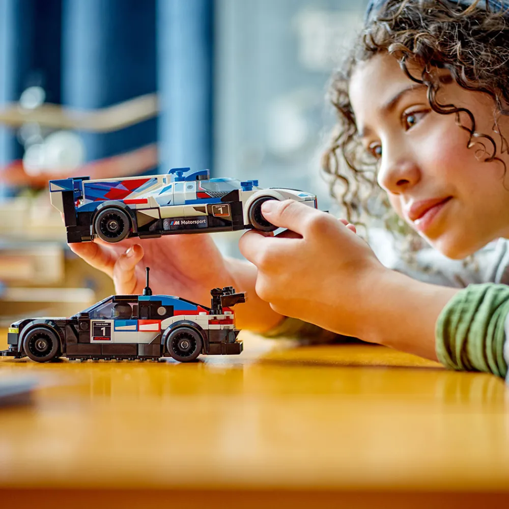 LEGO Lekebiler | Lego Speed Champions>76922 BMW M4 GT3 & BMW M Hybrid V8-racerbil