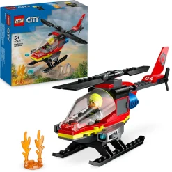 LEGO Båt, Helikopter Og Fly | Utrykningskjøretøy>60411 Brannhelikopter