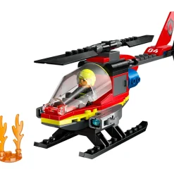 LEGO Båt, Helikopter Og Fly | Utrykningskjøretøy>60411 Brannhelikopter