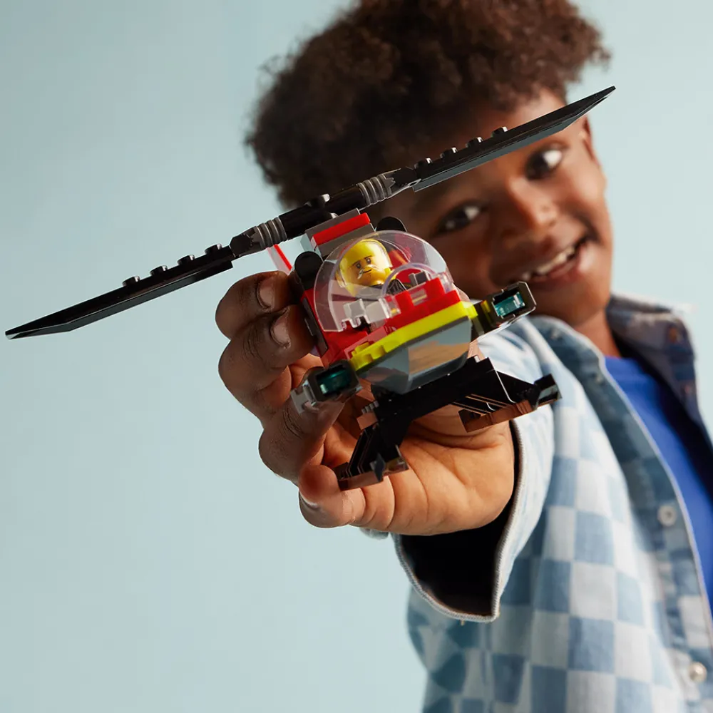 LEGO Båt, Helikopter Og Fly | Utrykningskjøretøy>60411 Brannhelikopter