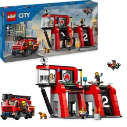 LEGO Utrykningskjøretøy | Lego City>60414 Brannstasjon med brannbil