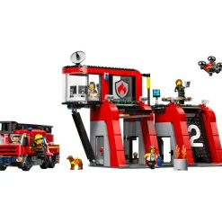 LEGO Utrykningskjøretøy | Lego City>60414 Brannstasjon med brannbil