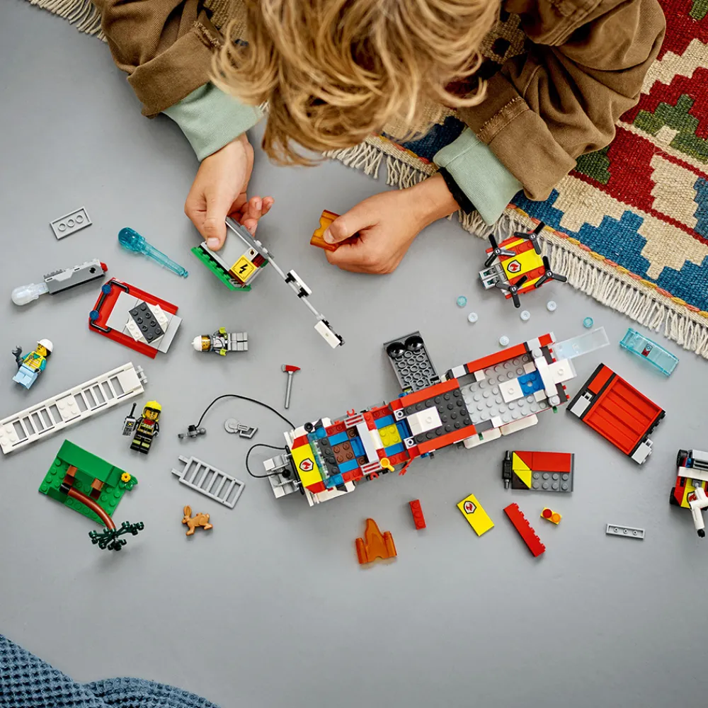 LEGO Utrykningskjøretøy | Lego City>60374 Brannvesenets kommandobil
