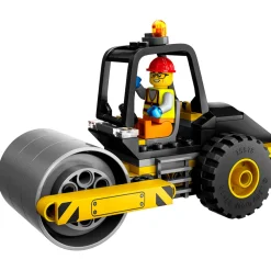 LEGO Lastebil, Gravemaskin Og Traktor | Lego City>60401 Dampveivals