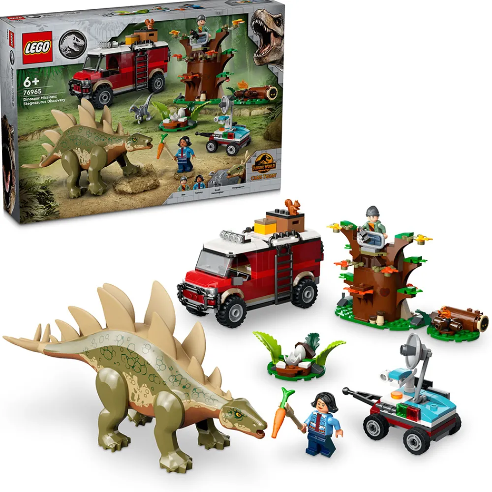 LEGO Dinosaurer | Lego Jurassic World>76965 Dinosauroppdrag: Finn stegosaurusen