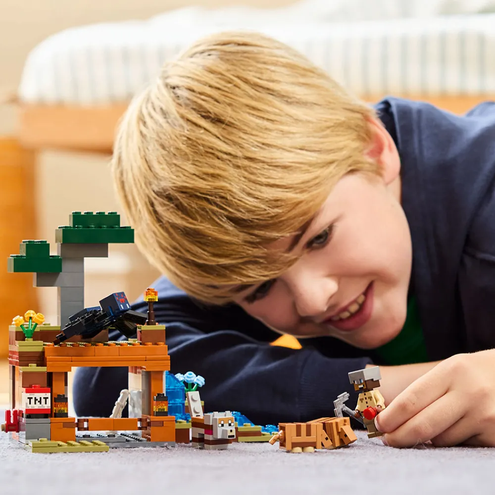 LEGO Lego Minecraft>21269 Ekspedisjon til beltedyrgruven