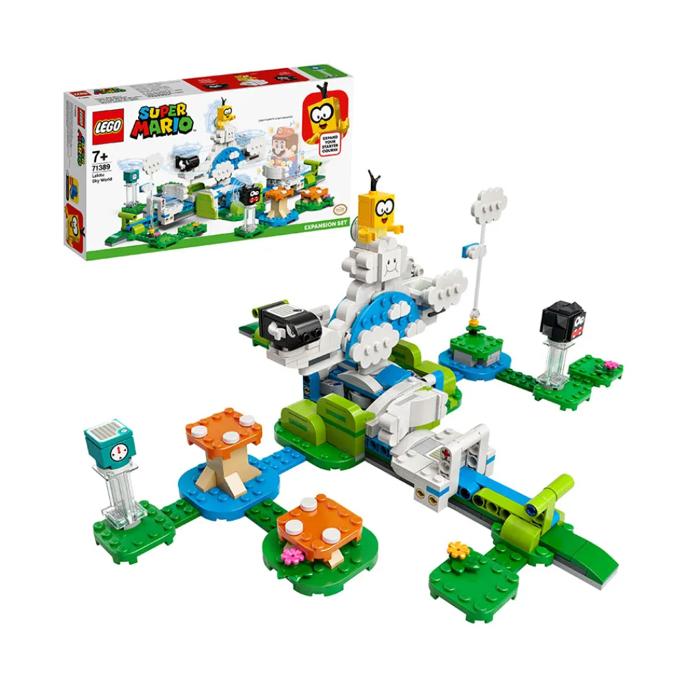 LEGO, Super Mario Lego Super Mario | Super Mario>LEGO 71389 Ekstrabanesettet Lakitu og himmelverdenen