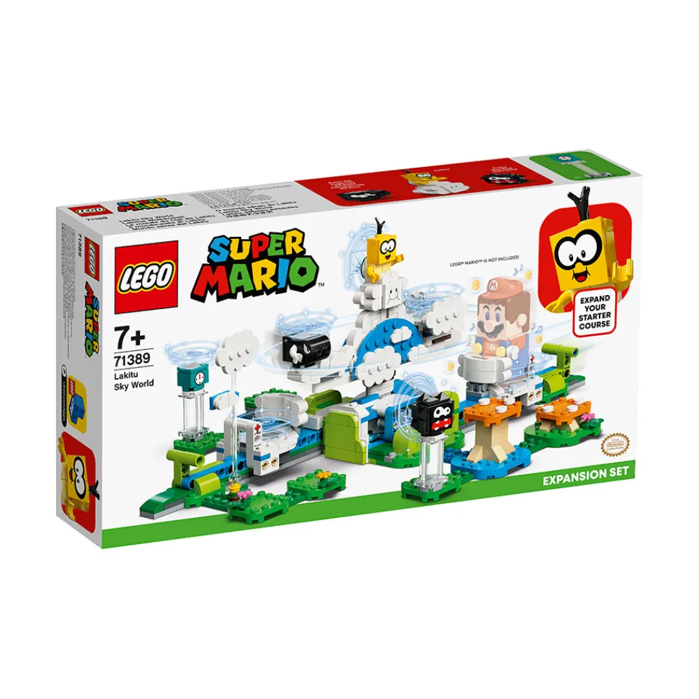 LEGO, Super Mario Lego Super Mario | Super Mario>LEGO 71389 Ekstrabanesettet Lakitu og himmelverdenen