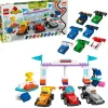 LEGO Lekebiler | Duplo>10445 F1® Team med racerbiler og sjåfører
