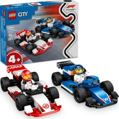 LEGO Lekebiler | Lego City>60464 F1® Williams Racing og Haas F1® racerbiler