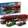 LEGO Lekebiler | Lego City>60445 F1®-trailer med F1® RB20 og AMR24