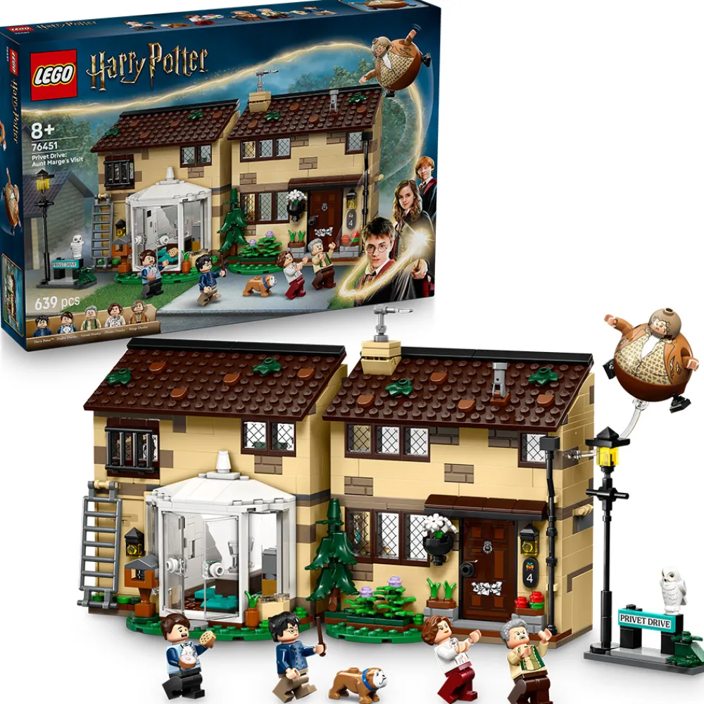 LEGO Lego Harry Potter | Lego Nyheter>76451 Hekkveien: Tante Margots besøk